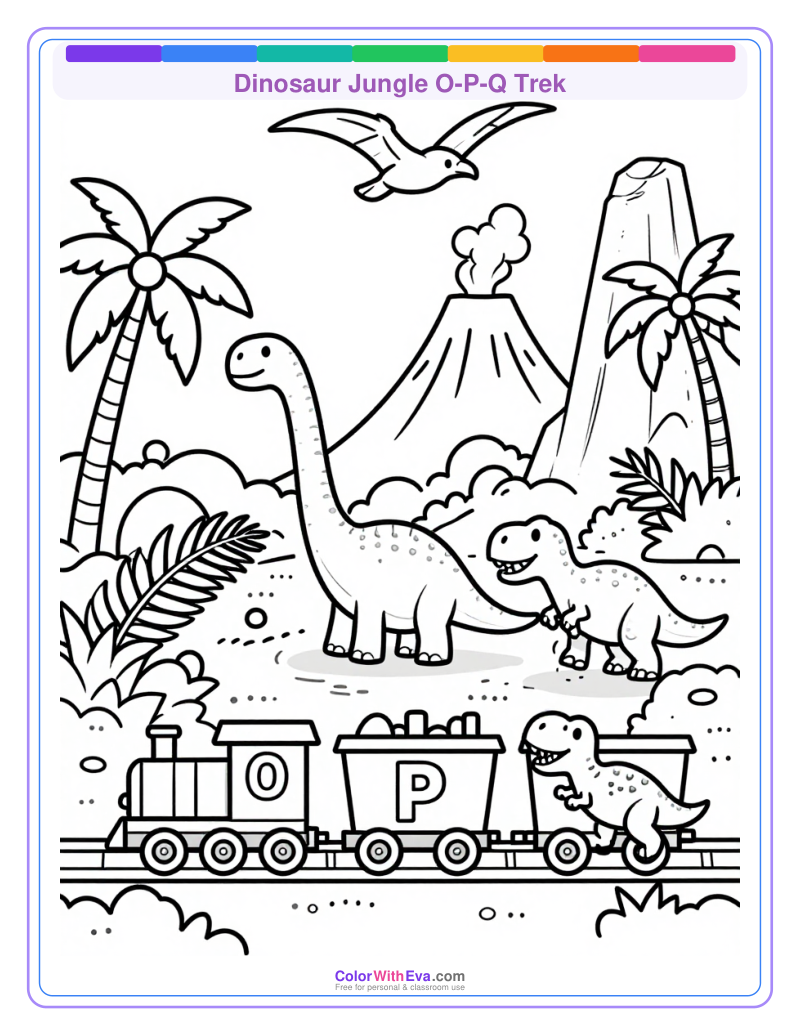Dinosaur Jungle O-P-Q Trek thumbnail