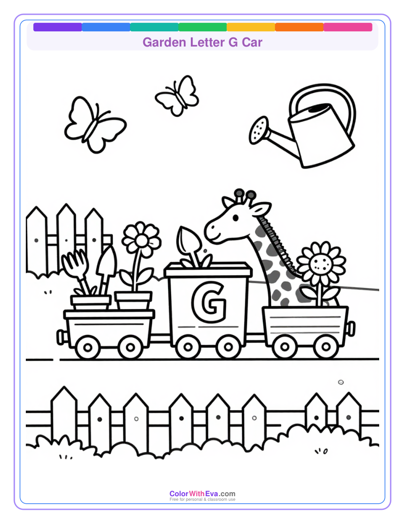 Garden Letter G Car preview