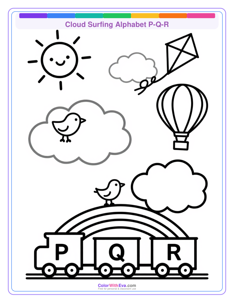 Cloud Surfing Alphabet P-Q-R thumbnail
