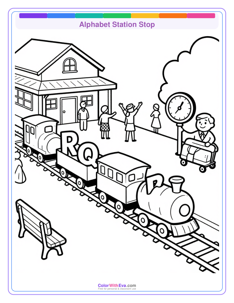 Alphabet Station Stop preview