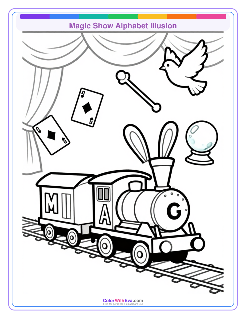 Magic Show Alphabet Illusion thumbnail