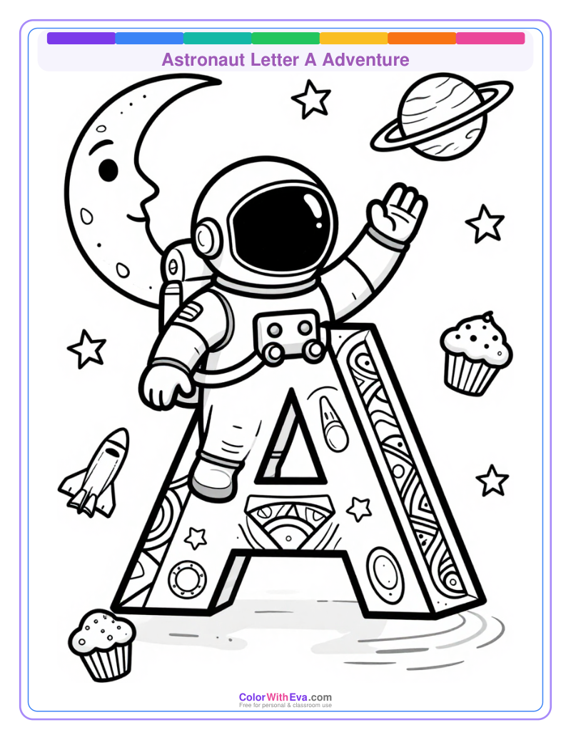 Astronaut Letter A Adventure thumbnail