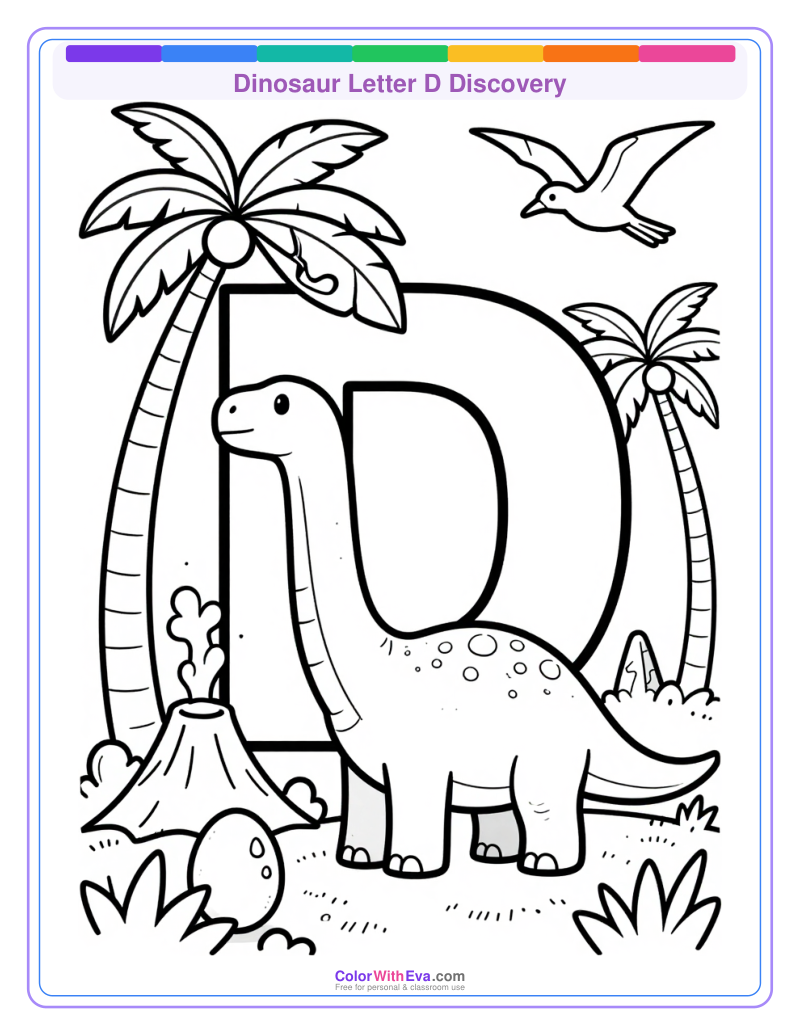 Dinosaur Letter D Discovery thumbnail