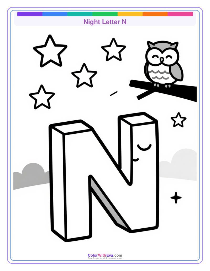 Night Letter N preview
