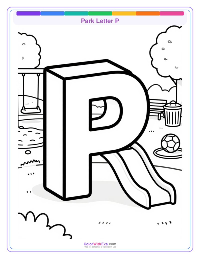 Park Letter P preview