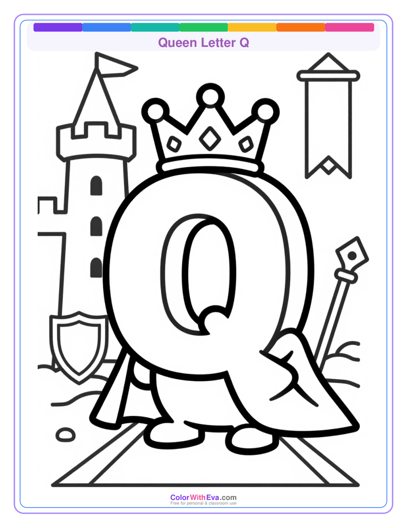 Queen Letter Q preview