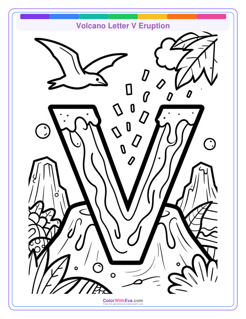 Volcano Letter V Eruption thumbnail