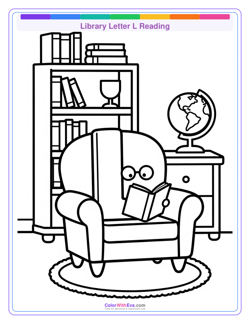 Library Letter L Reading thumbnail