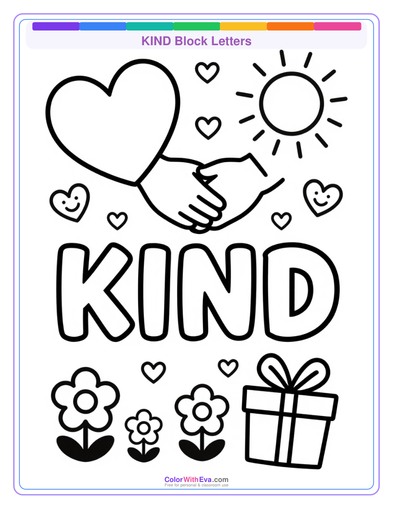 KIND Block Letters preview