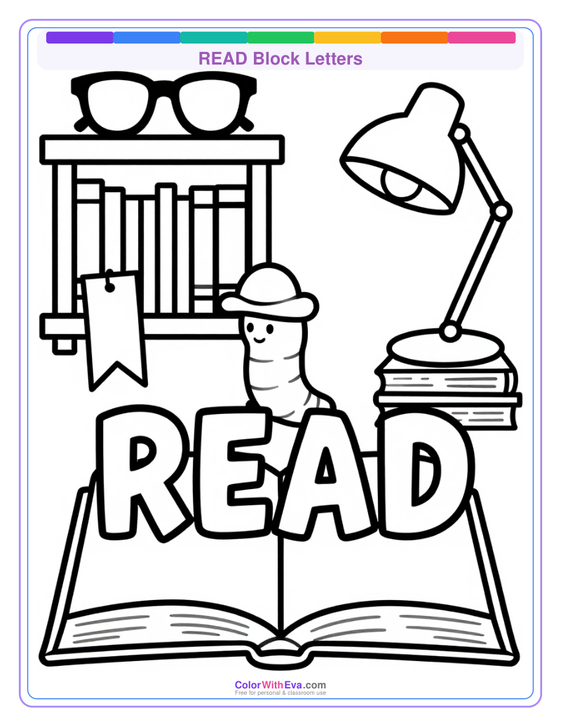 READ Block Letters preview