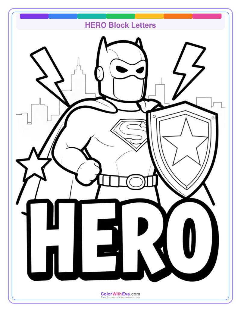 HERO Block Letters preview