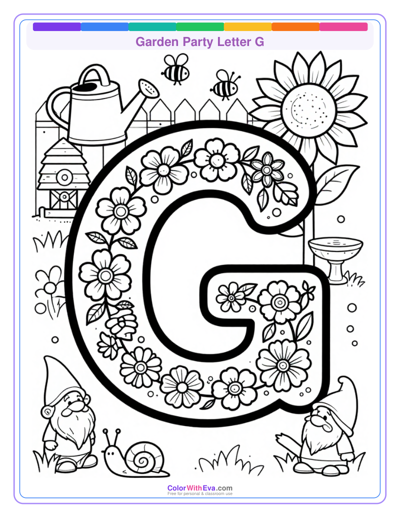 Garden Party Letter G thumbnail
