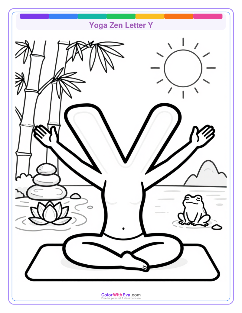 Yoga Zen Letter Y thumbnail