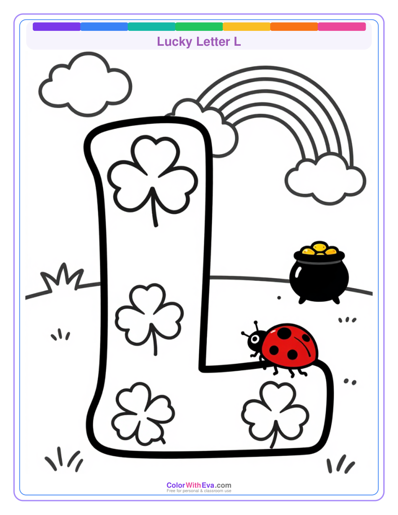 Lucky Letter L preview