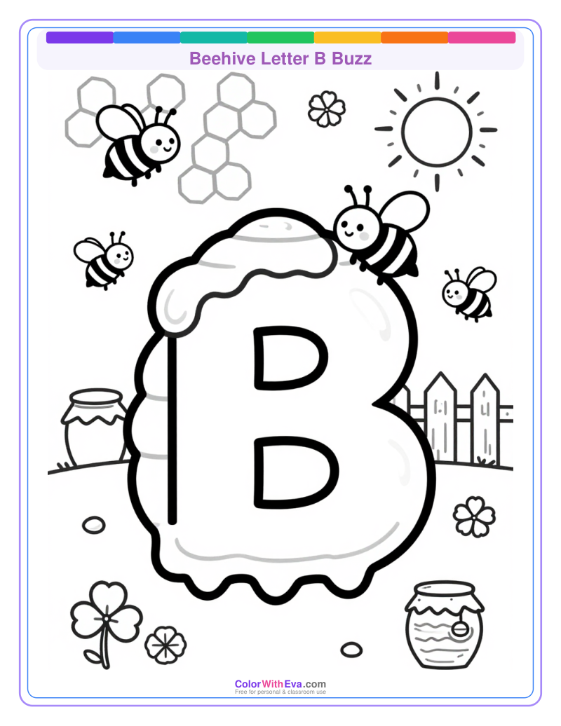 Beehive Letter B Buzz thumbnail