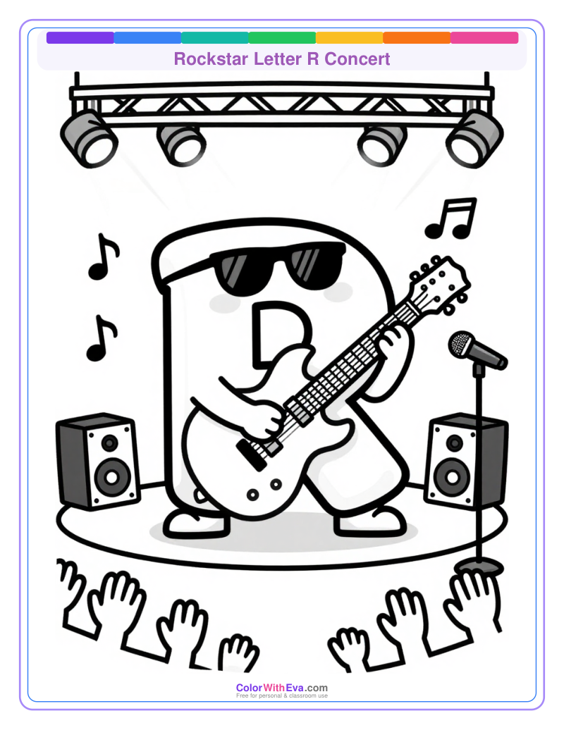 Rockstar Letter R Concert thumbnail