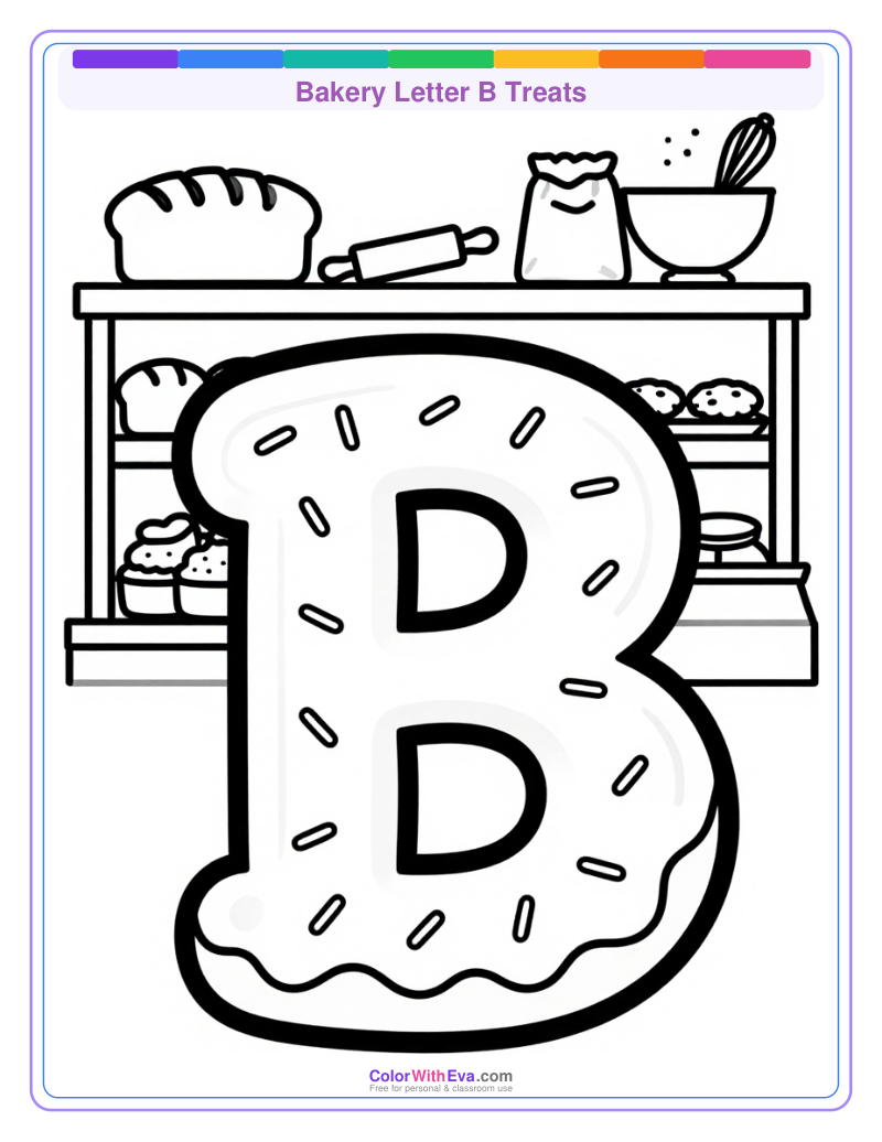Bakery Letter B Treats thumbnail