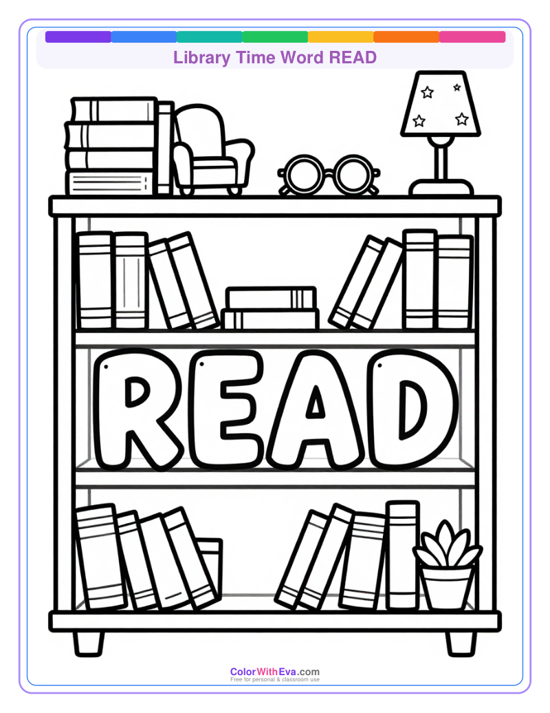 Library Time Word READ preview