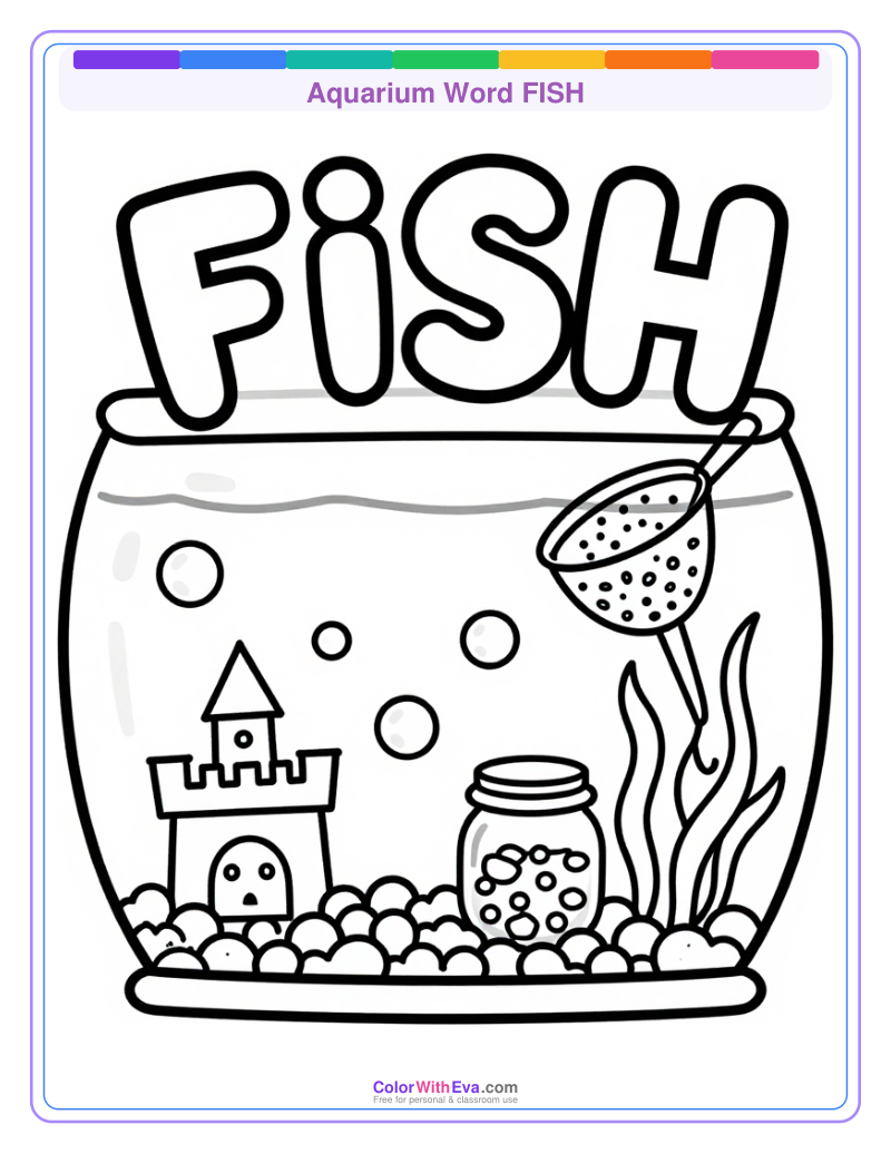 Aquarium Word FISH preview