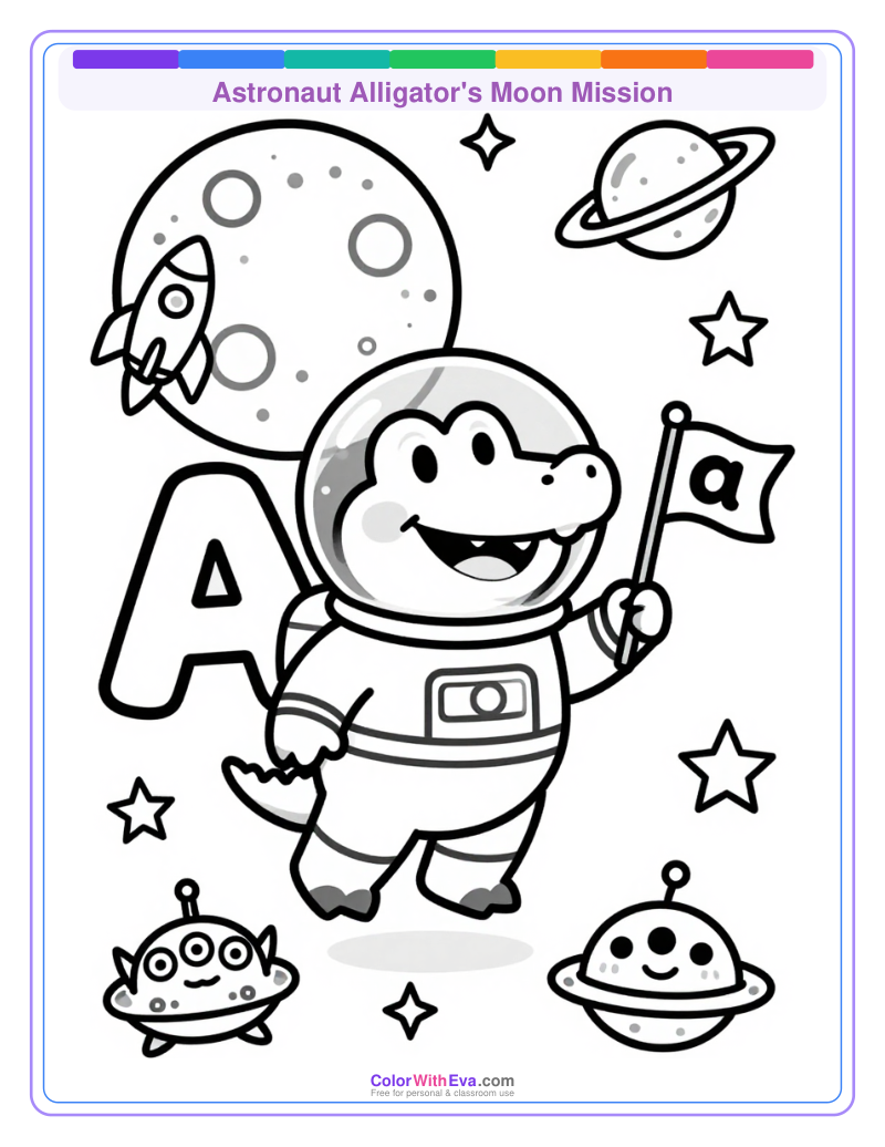 Astronaut Alligator's Moon Mission thumbnail