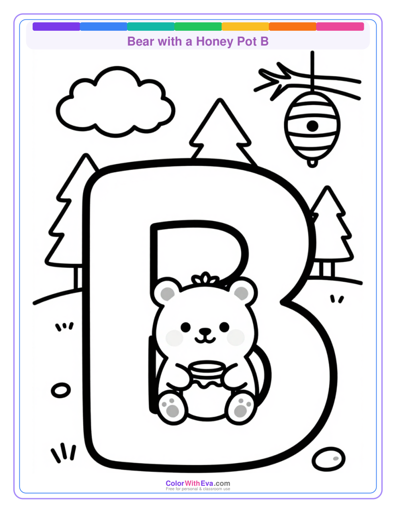 Bear with a Honey Pot B preview