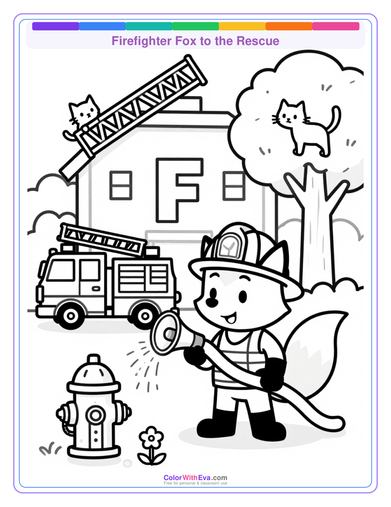 Firefighter Fox to the Rescue thumbnail