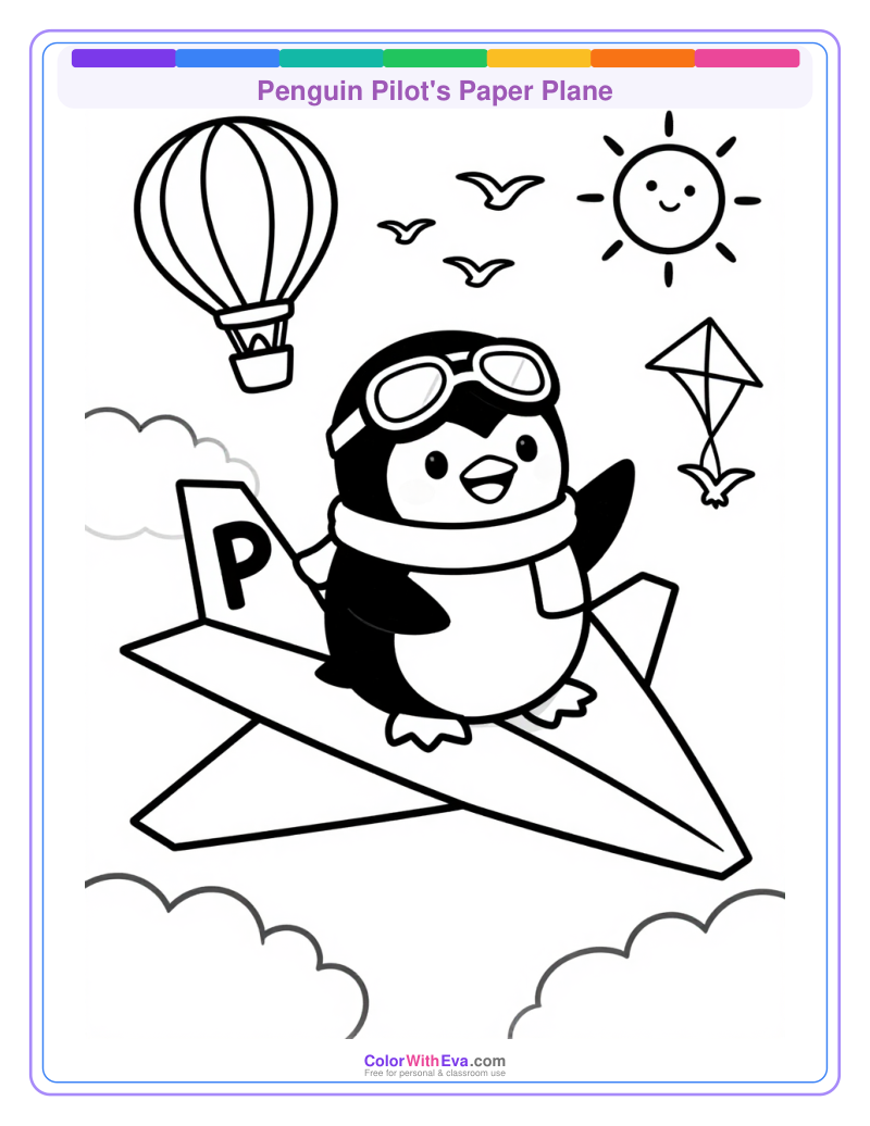 Penguin Pilot's Paper Plane thumbnail