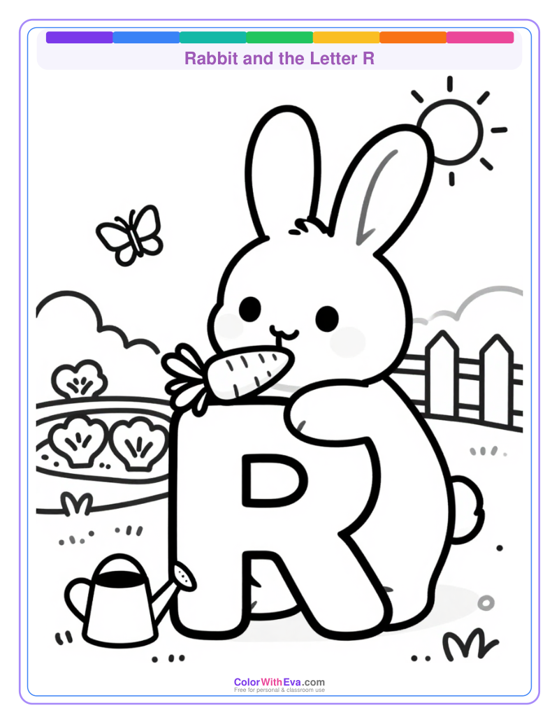 Rabbit and the Letter R preview