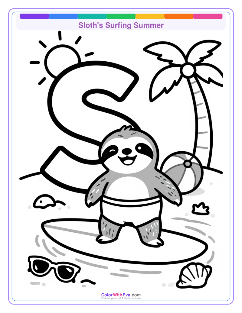 Sloth's Surfing Summer thumbnail