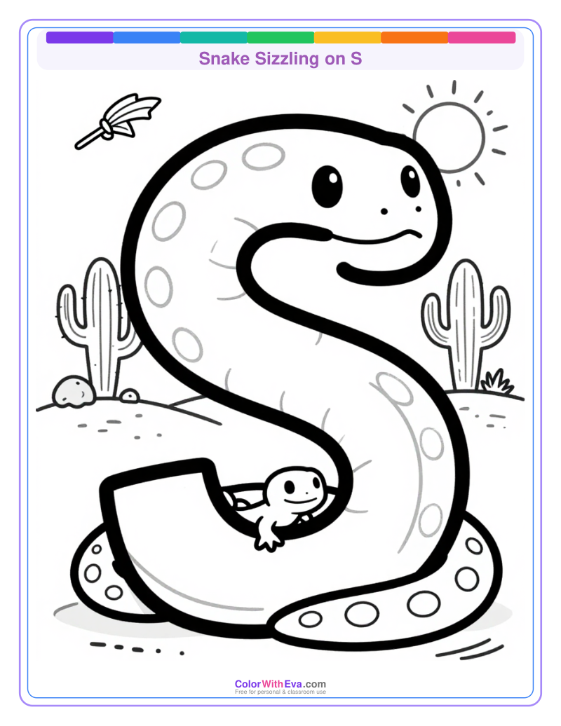 Snake Sizzling on S preview