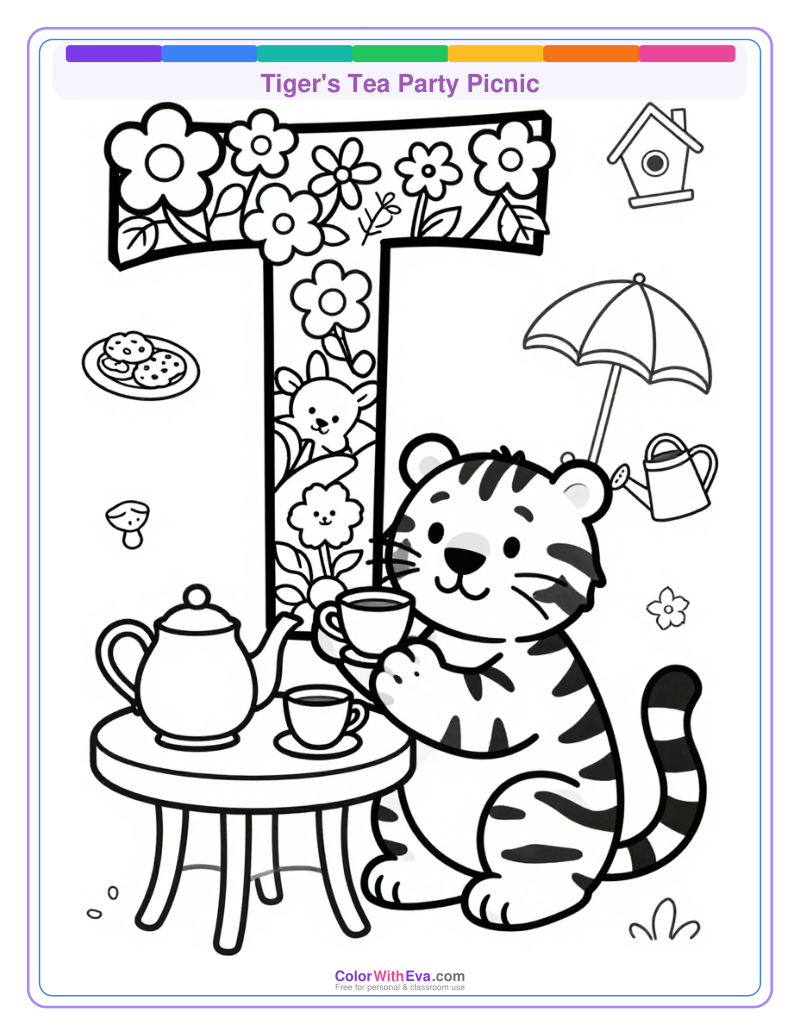 Tiger's Tea Party Picnic thumbnail