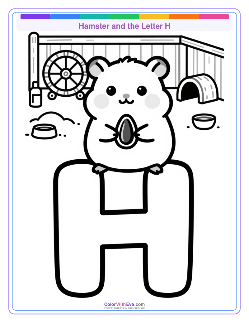 Hamster and the Letter H preview