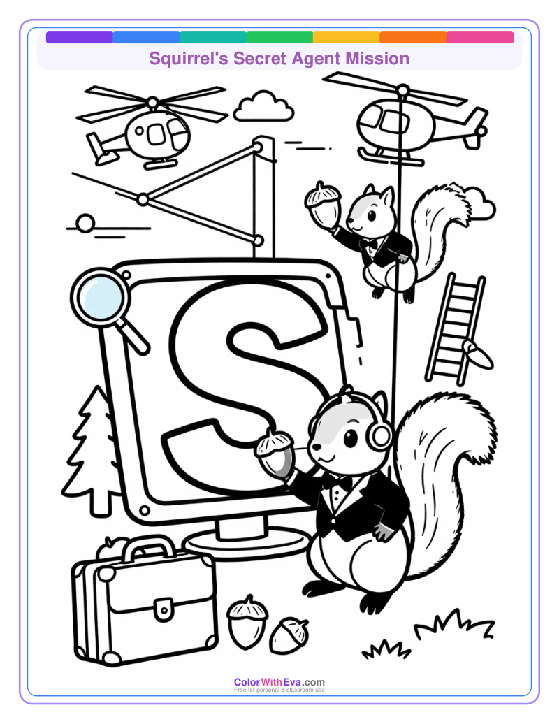 Squirrel's Secret Agent Mission thumbnail