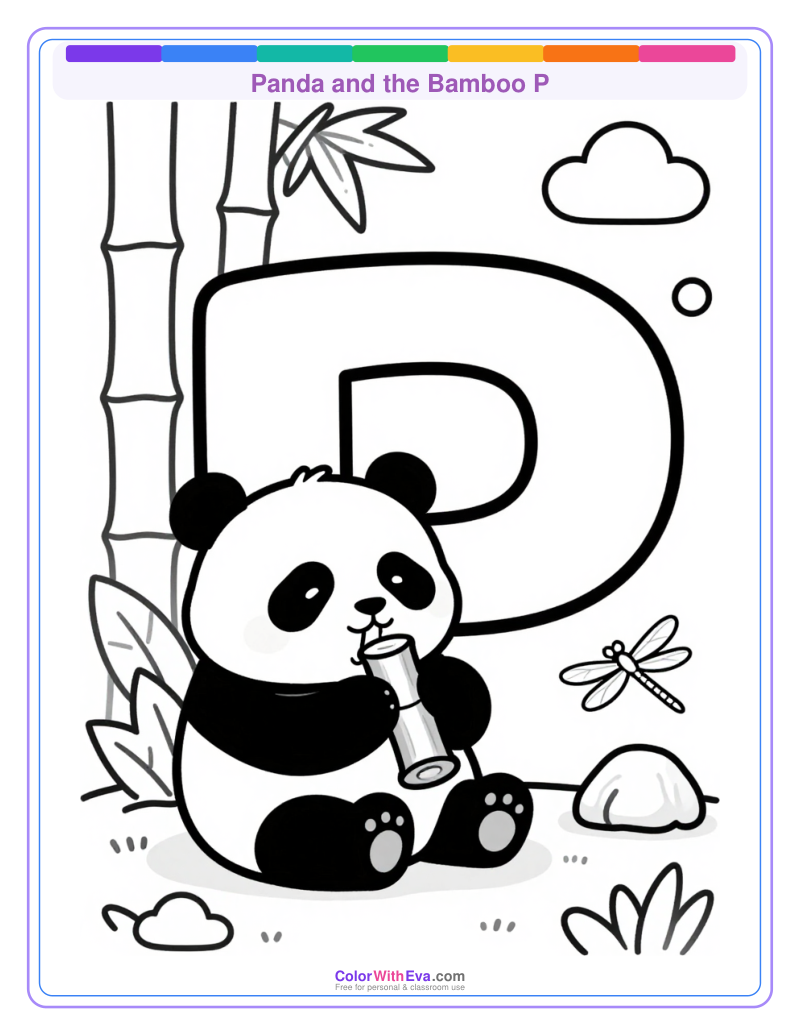 Panda and the Bamboo P preview