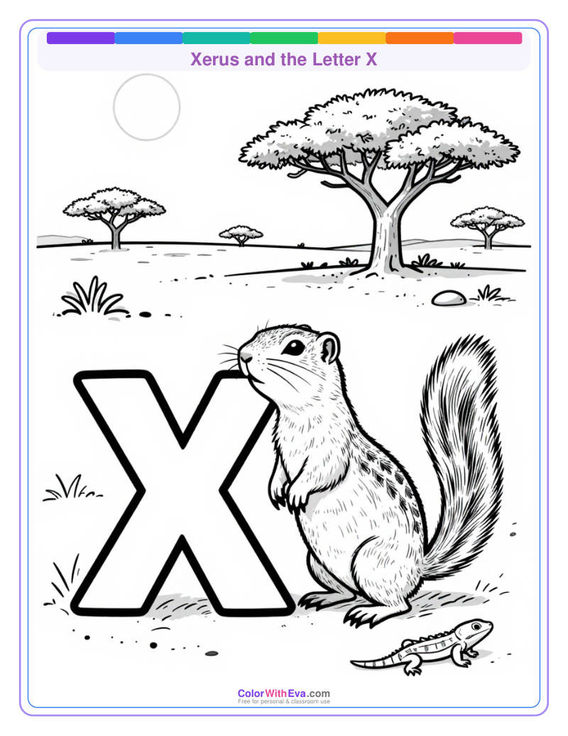 Xerus and the Letter X preview