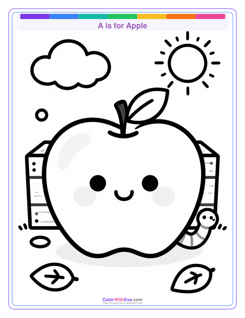 A is for Apple preview