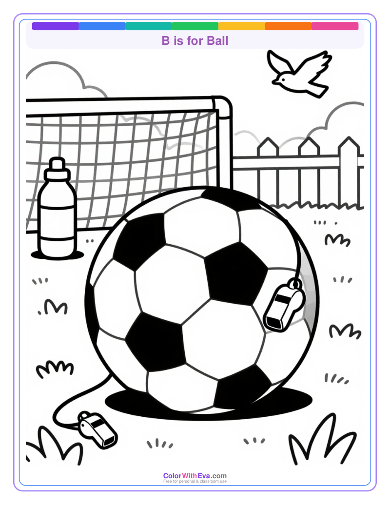 B is for Ball preview