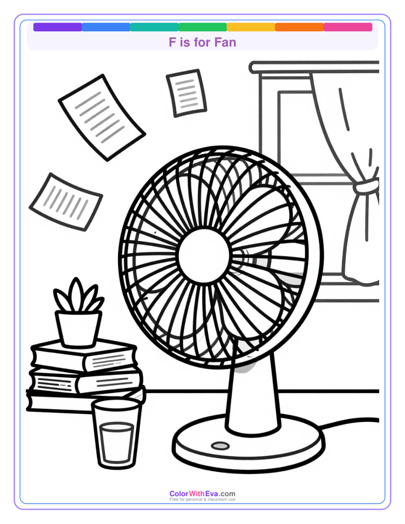 F is for Fan preview