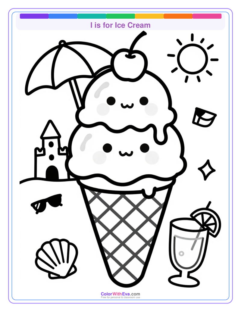 I is for Ice Cream preview