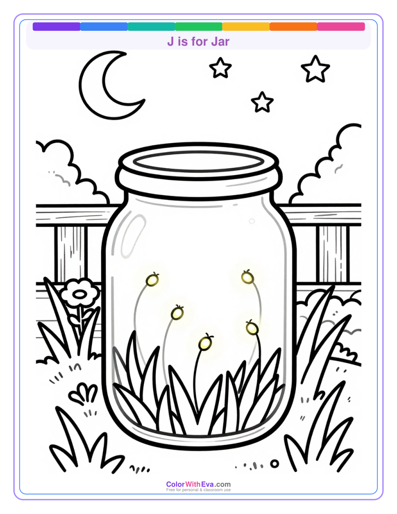 J is for Jar preview