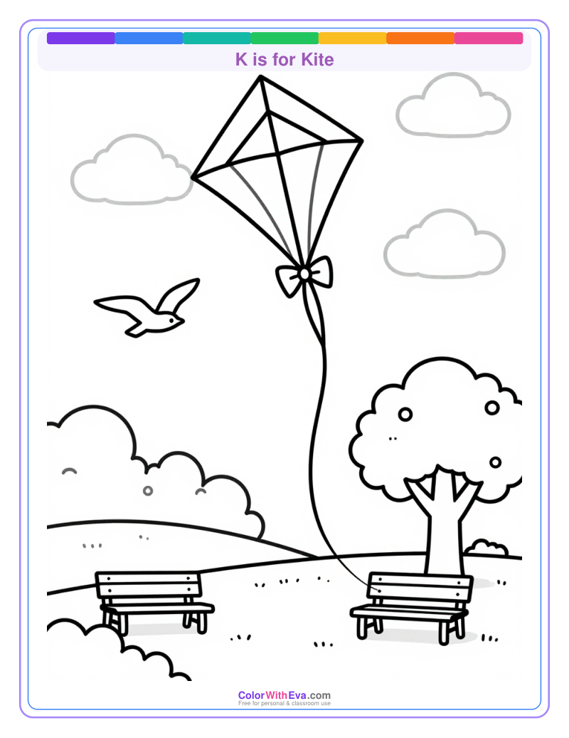 K is for Kite preview