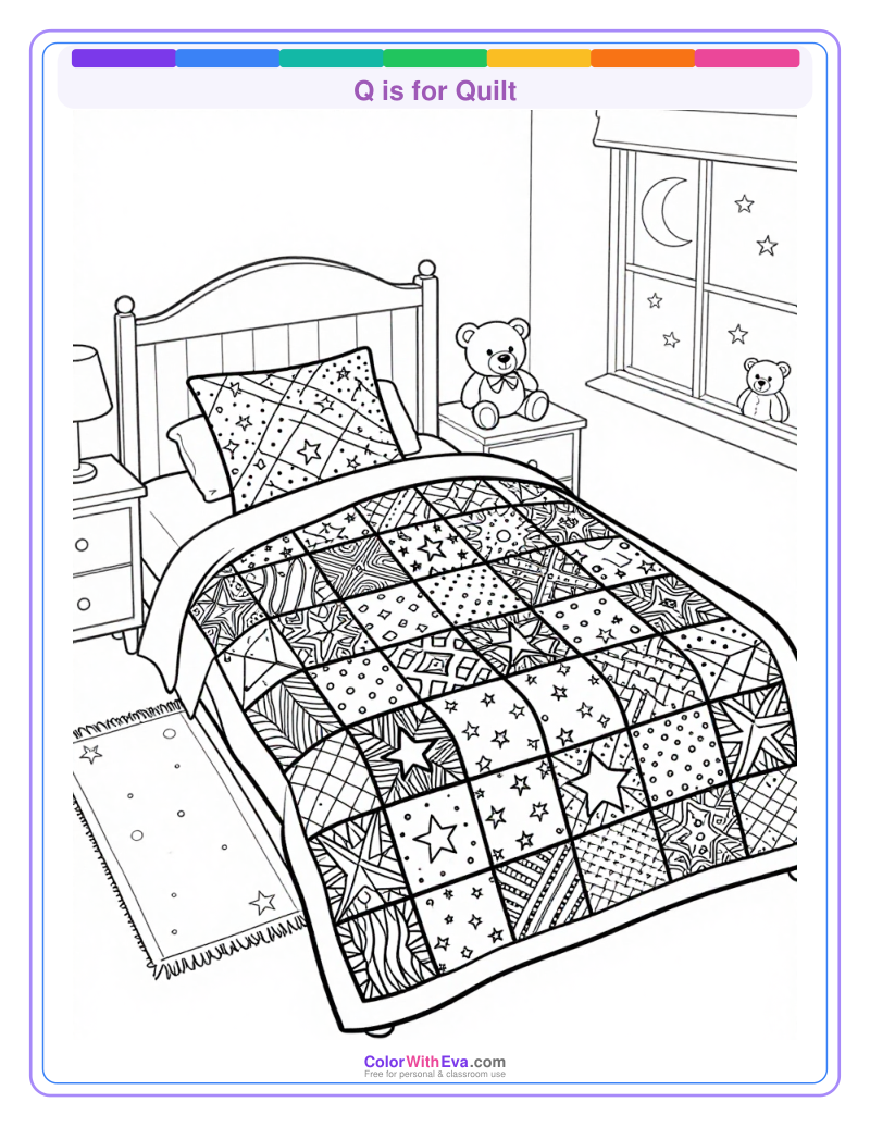 Q is for Quilt preview