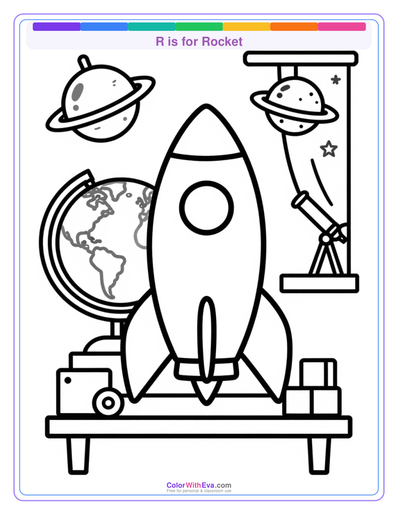 R is for Rocket preview