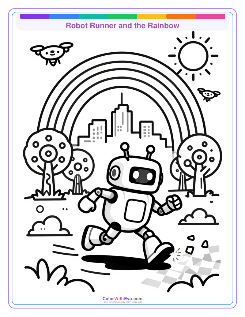 Robot Runner and the Rainbow thumbnail