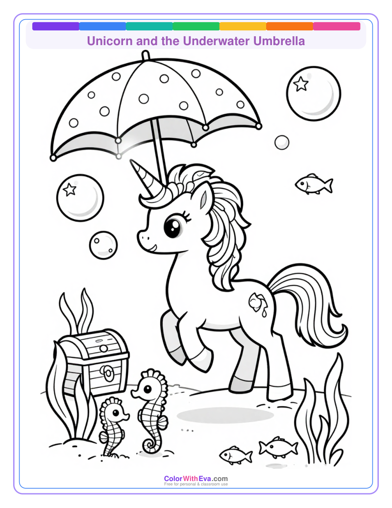 Unicorn and the Underwater Umbrella thumbnail