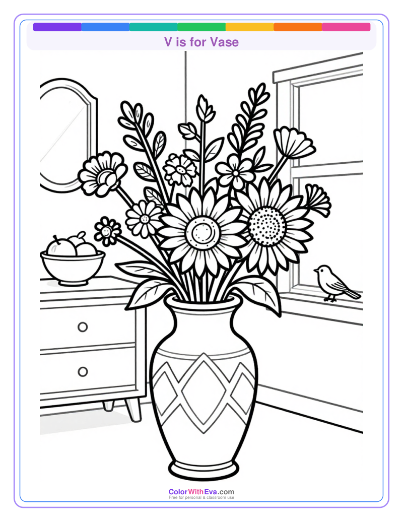 V is for Vase preview