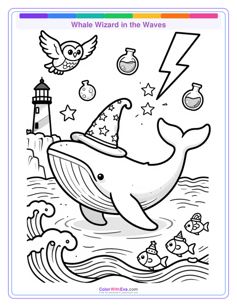 Whale Wizard in the Waves thumbnail
