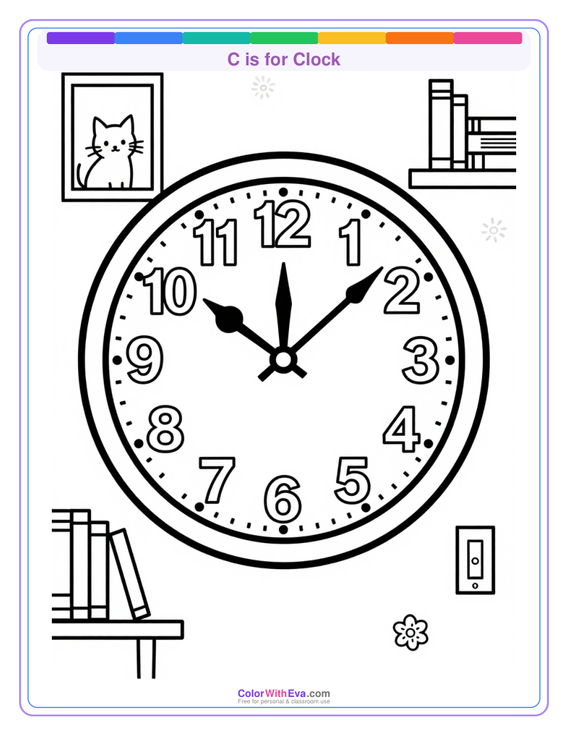 C is for Clock preview