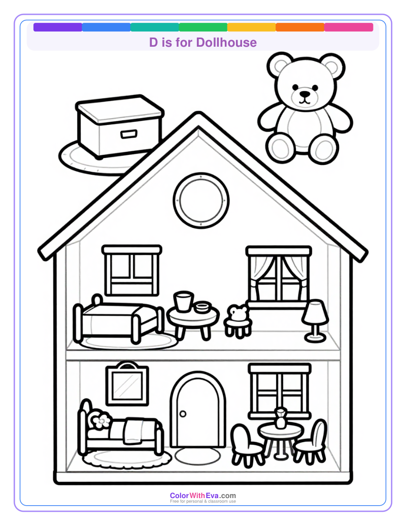 D is for Dollhouse preview