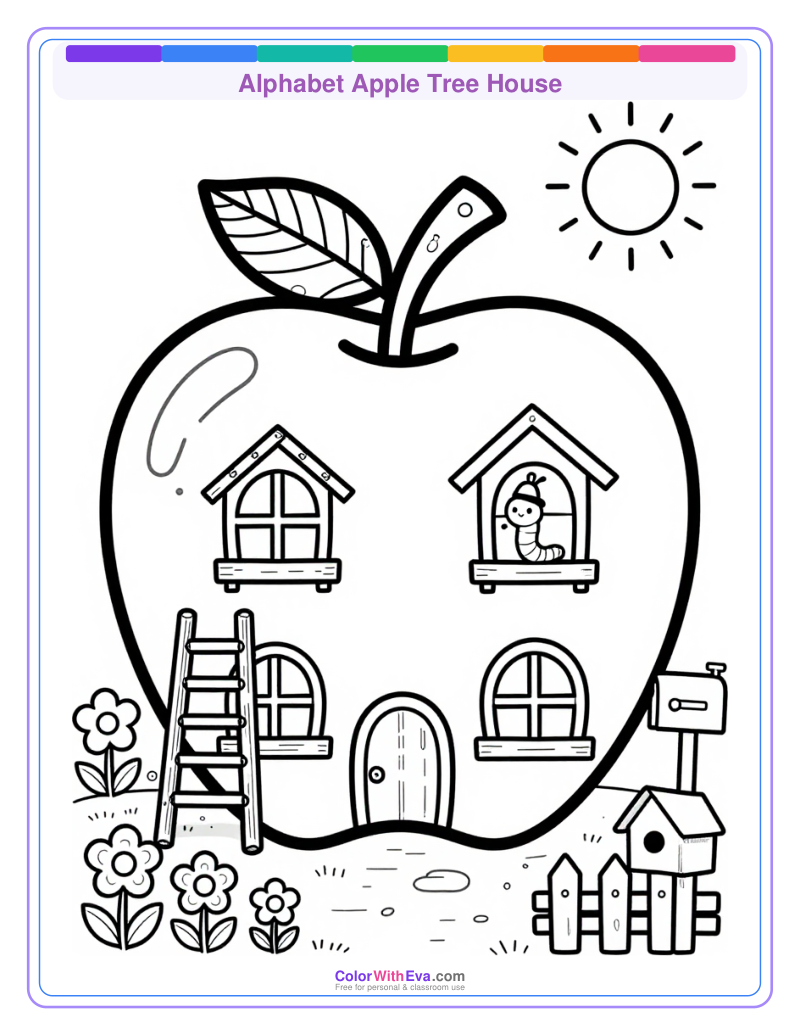 Alphabet Apple Tree House thumbnail